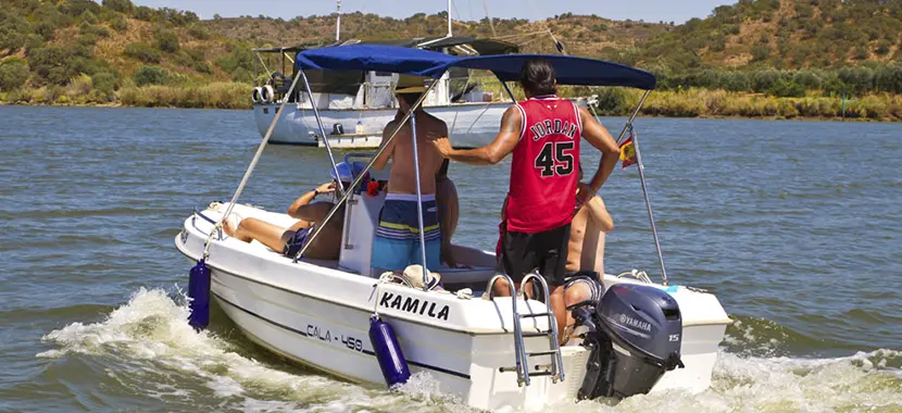 Alquiler de barco sin patron Ayamonte